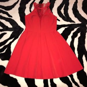 Red party/ cocktail/ date night Gianni Bini dress